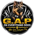 G.A.P on Everything Dogs logo